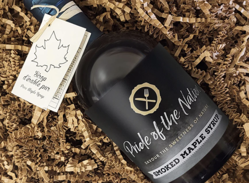Pride of The Nation SMOKED Maple Syrup - Case